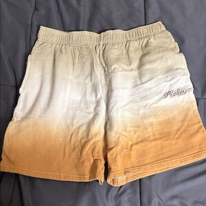 Hurley Cream and Tan Casual Shorts